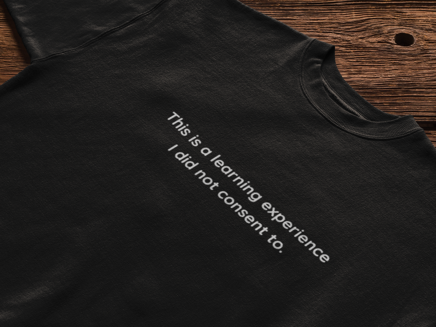 this is a learning experience i did not consent to [PRE-ORDER]